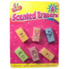 The "Artbox Fruity Scented Erasers 6 Pack - Case of 12" likely refers to a bulk purchase option for a set of erasers. Each pack contains six erasers that are scented with fruity...