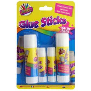 The Artbox Glue Sticks 4 Value Pack typically includes four glue sticks that are designed for use in various art and craft projects. These glue sticks are often favored for...