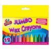 The Artbox Jumbo Wax Crayons 12 Pack is a set of large-sized crayons designed for easy grip, making them ideal for young children or anyone who prefers a more substantial...