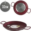 The ASHLEY Non Stick Paella Pan, measuring 32cm, is designed for cooking paella and features steel handles for sturdy grip and handling. The model STK32-RED indicates that it...