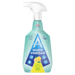 The "Astonish White Vinegar Citrus 750ml - Case of 12" is likely a bulk purchase option for a cleaning product. Each bottle in the case contains 750ml of white vinegar infused...