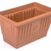 The "Balcony Flower Pot Container Small Plastic 17cm x 30cm H3487" is a compact and lightweight planter designed for use on balconies or small outdoor spaces. With dimensions of...