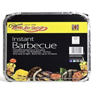 The Bar-Be-Quick Instant Disposable Barbecue Tray is a convenient grilling solution, perfect for outdoor gatherings or picnics. It typically consists of a foil tray filled with...