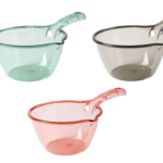 The Bathroom Transparent Coloured Plastic Water Scoop is a handy tool designed for various uses in the bathroom, such as bathing or cleaning. It measures 29 cm, making it a...
