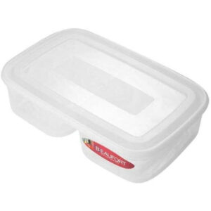 The Beaufort Food Container with 2 sections and a clear lid is a type of storage solution designed for organizing and transporting meals. These containers are typically made...