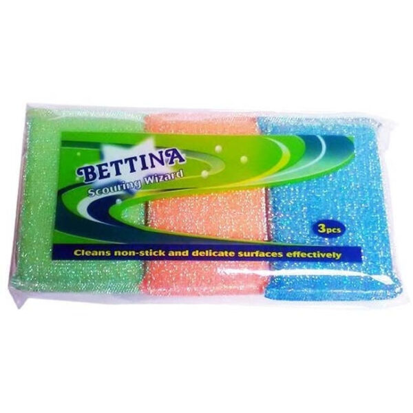 The Bettina Premium Scouring Wizard 3 Pack typically refers to a set of scouring pads or sponges designed for cleaning various surfaces. These products are often used in...