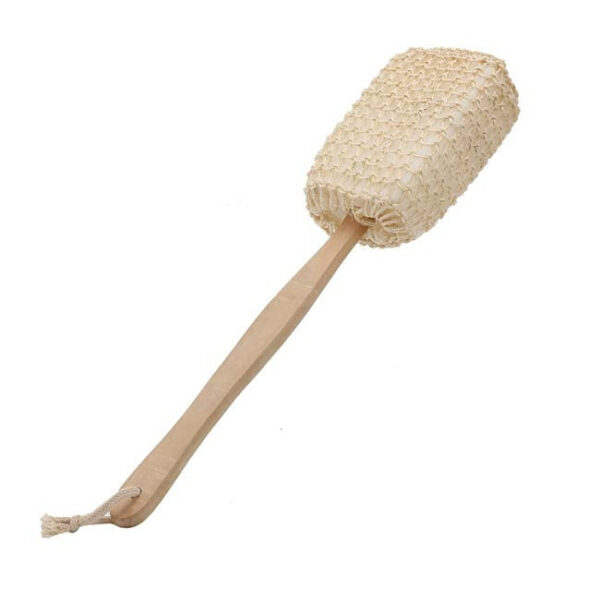 The Bettina Sisal Back Scrubber is a bath accessory designed to help you cleanse and exfoliate hard-to-reach areas of your body, particularly your back. Made from natural sisal...