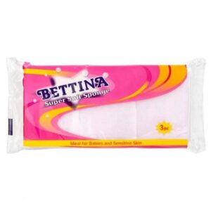 The Bettina Super Soft Sensitive Skin Sponge 3 Pack is likely a set of sponges designed for gentle cleansing, specifically tailored for individuals with sensitive skin. These...