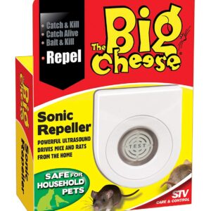 THE BIG CHEESE SONIC ULTRASOUND REPELLER FOR MICE AND RATS