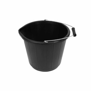 The Black Indoor Outdoor Multi-Purpose Bucket with dimensions 32cm x 26cm, model LL5015, is a versatile container suitable for various tasks both inside and outside the home....