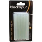 The Blackspur Large Glue Sticks, measuring 10x100mm, are typically used for hot glue guns. These sticks are designed for crafting, repairing, and various DIY projects that...