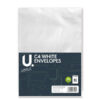 The C4 12 Pack White Envelopes are office supplies designed for home or office use. These envelopes feature a peel and seal closure, making them easy to use without the need for...