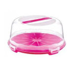 The Cake Pastry Party Tray Storage Carry Box with Cover, measuring 30 cm, is a practical and convenient solution for transporting and storing cakes and pastries. This product is...