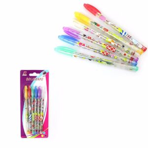 The Children's Gel Pens Stationary Pack of 6 Colors (3107) is a set of gel pens designed for kids, featuring six vibrant colors. These pens are ideal for drawing, coloring, and...