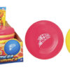 The "Children's Hot Shot Mega Skimmer Outdoor Fun Yellow/Red 9941" sounds like a toy designed for outdoor play, likely a flying disc or similar item intended for children. The...