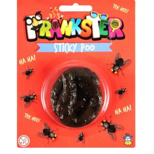 The "Children's Prankster Jokes Sticky Poo Realistic Soft Dog Poo N05252" is a novelty item typically used for practical jokes and pranks. It is designed to look like real dog...