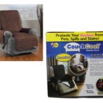 The Coach Coat Reversible Recliner Cover is designed to protect your recliner from spills, stains, and general wear and tear. The dimensions of the cover are 23 inches in width,...
