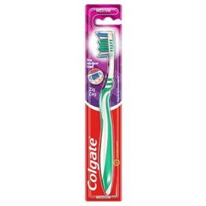 The Colgate Toothbrush Zig Zag Plus Medium in a tray of 12 is a bulk package of medium-bristled toothbrushes designed for effective oral care. The "Zig Zag" design typically...