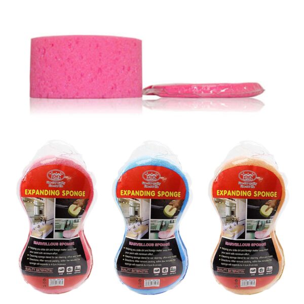 The Compressed Expanding Kitchen Bathroom Cleaning Sponge, model number 6203, is a versatile cleaning tool suitable for use in both the kitchen and bathroom. These sponges come...