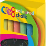 The "Cre8 Coloured Chalk Pack of 12 Assorted Colours P2177" is likely a product offering 12 different colored chalk sticks, typically used for writing or drawing on surfaces...