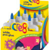 The Cre8 White PVA Craft Glue is a versatile adhesive suitable for a variety of crafting projects. It typically comes in a 150ml bottle, identified by the product code P2913....