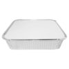 The Delight Plus Foil Containers with Lids, measuring 9x9 inches, typically come in a pack of two. These containers are often used for food storage, meal prep, and takeaway...