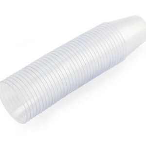 The description "Disposable Clear Plastic 1/2 Pint Cups Pack of 20 SK1116 (Parcel Rate)" refers to a product consisting of a pack of 20 clear plastic cups. Each cup has a...