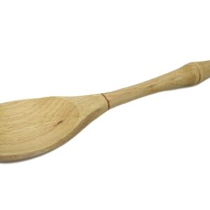 The description you've provided seems to be for a large wooden spoon, specifically designed for tasks like stirring curry, baking, and mixing. The spoon is 35cm in length, and...