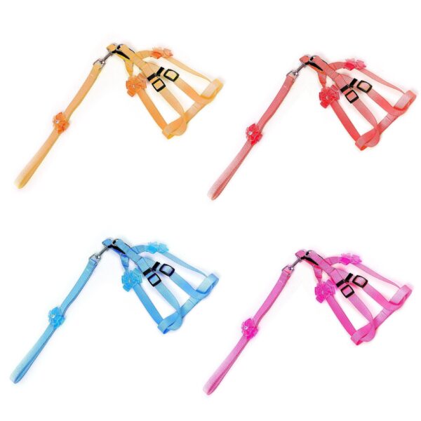 The "Dog Lead One Pack Adjustable" is available in four different colors and has a model or item number "1824." It seems to be sold at a parcel rate, which likely refers to its...