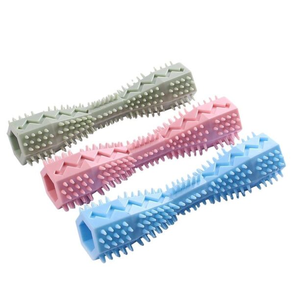 The Dog Pet Toy Treat Chew Rod is designed for dogs to enjoy as a chew toy. It measures 14 x 3 cm, making it an appropriate size for most dogs to handle comfortably. This...