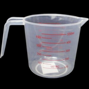 The Durable Plastic Measuring Jug is designed for household use and is ideal for measuring liquids. This particular model has a capacity of 500ml, making it suitable for small...