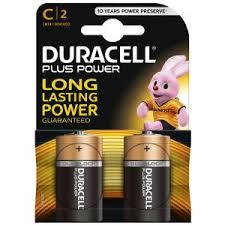 The Duracell Plus C Battery 2 Pack - Case of 10 is a bulk package containing a total of 20 C-size batteries. These batteries are typically used in medium-drain devices like...