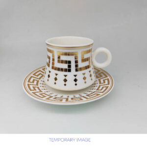 The Durane Antico Tea Set is a 12-piece collection featuring a white and gold design. Each piece in the set has a capacity of 175ml. The product code for this set is 10518. This...