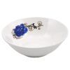 The Durane Ceramic Cereal Bowl in Blue Rose design has a capacity of 400ml and dimensions of 15 x 15 cm. The product code for this item is 10494. It is likely shipped at a...