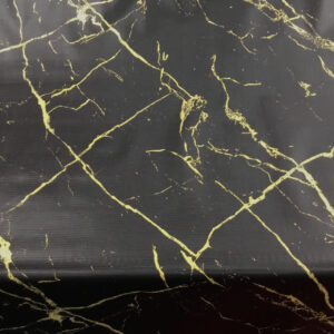 The Durane Plastic Table Cover Roll in Black Gold Marble Design is a decorative and practical table covering solution. The roll measures 1.37 meters in width and 20 meters in...