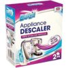 The "Duzzit Appliance Descaler 2 Pack - Case of 12" typically refers to a bulk purchase of descaling products designed to remove limescale and other mineral buildups from...