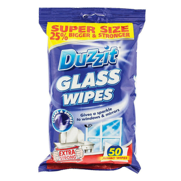 The Duzzit Glass Wipes 50 Pack is a product designed for cleaning glass surfaces. These wipes are typically pre-moistened with a cleaning solution that helps to remove dirt,...