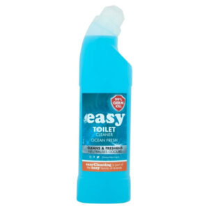 The "Easy Liquid Toilet Cleaner Ocean Fresh 750ml - Case of 12" typically refers to a bulk purchase of a toilet cleaning product. Each bottle contains 750ml of a cleaning...