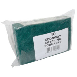 The "Economy Catering Scourers 10 Pack" refers to a product typically used for cleaning purposes, especially in catering or food service environments. These scourers are usually...