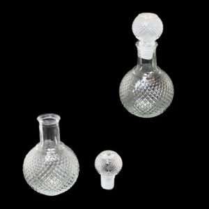 The Elegant Glass Oil Vinegar Seasoning Drizzle Bottle with a 50ml capacity, model 6425 A, is likely a stylish and functional kitchen accessory. Designed for dispensing oil,...