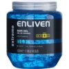 The "Enliven XL Extreme Blue Hair Gel" in a 500ml size is a styling product designed to provide a strong hold for various hairstyles. A "Case of 12" means you would be...