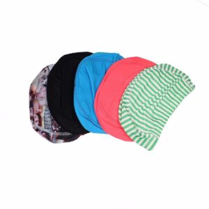 The Fabric Swimming Hat/Cap you're referring to is a one-size product available in assorted colors. Its code or model number seems to be 2143 A. This type of swimming cap is...