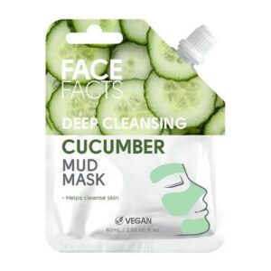 The "Face Facts Mud Mask Cucumber 60ml" is a skincare product designed to cleanse and rejuvenate the skin. It is infused with cucumber extract, which is known for its soothing...