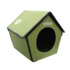 The Foldable Pet Dog Cat House with dimensions 36 x 36 cm is a compact and versatile pet house designed to provide comfort and shelter for small pets. It comes in assorted...