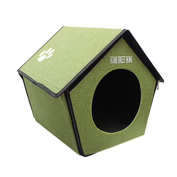 The Foldable Pet Dog Cat House with dimensions 36 x 36 cm is a compact and versatile pet house designed to provide comfort and shelter for small pets. It comes in assorted...