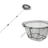 The Folding Extending Fishing Net with a Landing Net Pole Handle is a versatile tool designed for anglers. It features a 3-section telescopic handle that allows for easy...