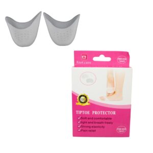 The "Forefoot Tiptoe Protector Soft And Comfortable Pain Relief 1 Pair 5503" is a product designed to provide cushioning and support to the forefoot area, helping to alleviate...