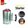 The Garden BBQ Charcoal Starter Steel 17 x 27cm 7808 is a tool designed to help you efficiently and safely light charcoal for your BBQ. It is typically made of durable steel and...