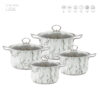 The "Gems Stainless Steel Stockpot Set 4pc Calac 18-20-22-24cm 9788" appears to be a set of stainless steel stockpots. This set includes four pots with varying diameters of...