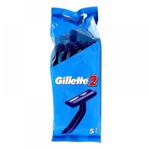 The "Gillette 2 Disposable Shaving Razors 5 Pack - Case of 6" typically refers to a bulk purchase option of disposable razors by Gillette. Each pack contains 5 disposable...